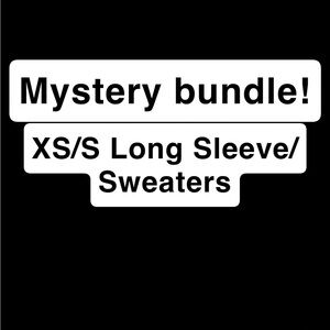 Mystery Bundle XS/S Long Sleeve Sweaters
